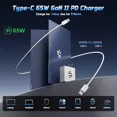 thumbnail image 4 of 15.6" FHD IPS Student Laptop Computer 8GB RAM 256GB SSD 4 Cores 13th Gen Intel N150(Beat to i3-1115G4, Up to 3.6GHz) 65W GaN Type-C Fingerprint Backlit Keyboard Wi-Fi 6 Blue, 4 of 7
