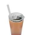 thumbnail image 2 of hometrends 20oz STAINLESS STEEL TUMBLER PINK OMBRE, 2 of 2