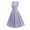 Purple, variant on FDGIU 2025 Women's Square Neck Sleeveless Flowy A-Line Midi Dress - Wedding Guest & Beach Elegance