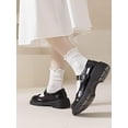 thumbnail image 2 of 6 Pairs Womens Ruffle Socks Cute Frilly Ankle Socks Quarter Crew Socks for Women Size 5-9, 2 of 6