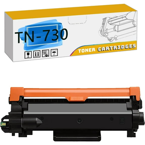 TN-730 TN730 Toner Cartridge, Compatible for Brother DCP-L2550DW HL-L2370DW HL-L2390DW HL-L2395DW MFC-L2710DW MFC-L2730DW MFC-L2750DW Printers