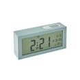 thumbnail image 1 of Cateissary Despertador eléctrico LCD con calendario Relojes de escritorio digitales Medidor de humedad Termómetro moderno a Electrodomésticos Gris Cateissary HA082672-01, 1 of 6