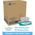 thumbnail image 2 of BLOOM Angel Soft Professional Series 2-Ply Facial Tissue (48580), 100 Sheets Per Box, 30 Tissue Flat Boxes Per Bulk Case, 2 of 12