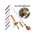 thumbnail image 1 of Portable Pen Rod & Reel Combo Kit Mini Pocket Folding Rod Kit Telescoping Rod + Spinning Reel Combo Kit, 1 of 3