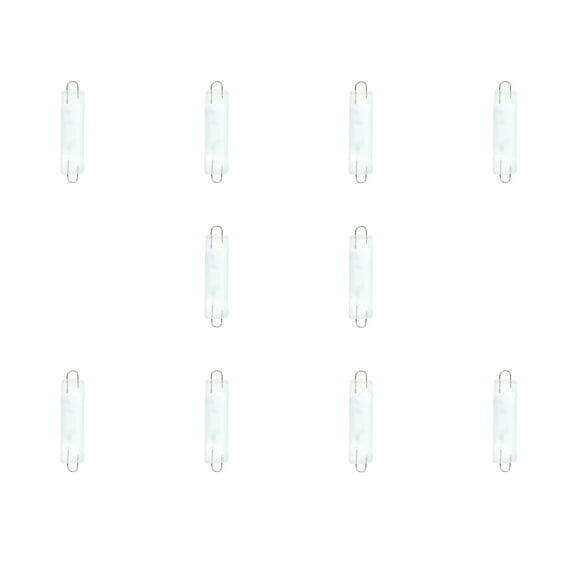 Bulbrite 10 Watt Dimmable Frost T3.25 Rigid Loop (RL) Krypton/Xenon Bulb 10/Pack(861112)