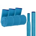 thumbnail image 1 of Paquete de 3 tubos termocontraíbles de 3.3 pies y 1.18" de diámetro para cañas de pescar, 30 mm, envoltura de agarre impermeable antideslizante para deportes y fitness, azul mate, 1 of 6