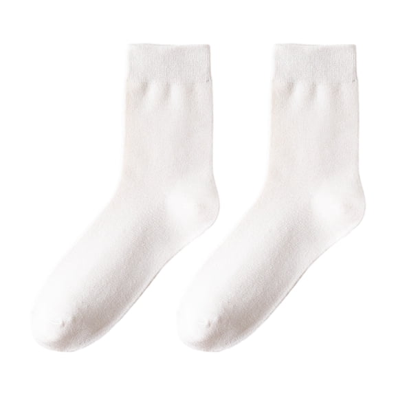 Waroomhouse Retro Women Stockings High Saturation Color Socks Sure Here's A Product Title for Listing Women's Retro Solid Color Mid-tube Cotton Socks Breathable