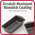 thumbnail image 4 of GoodCook Nonstick Loaf Pan 8 x 4-Inch Heavy-Duty Steel Bakeware with Easy-Clean Non-Stick Coating,, 4 of 6