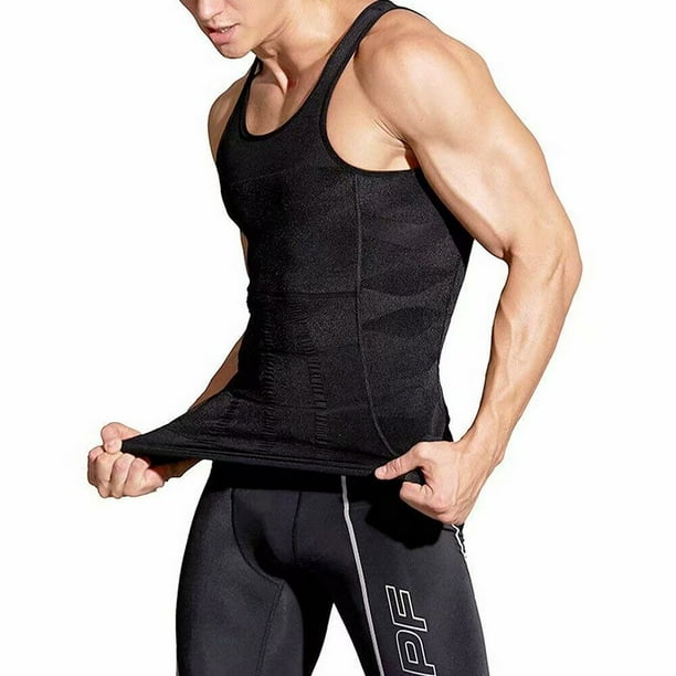 Men's Body Shaper Toning T-Shirt Ultra Durable Vest High Compression  Underwear