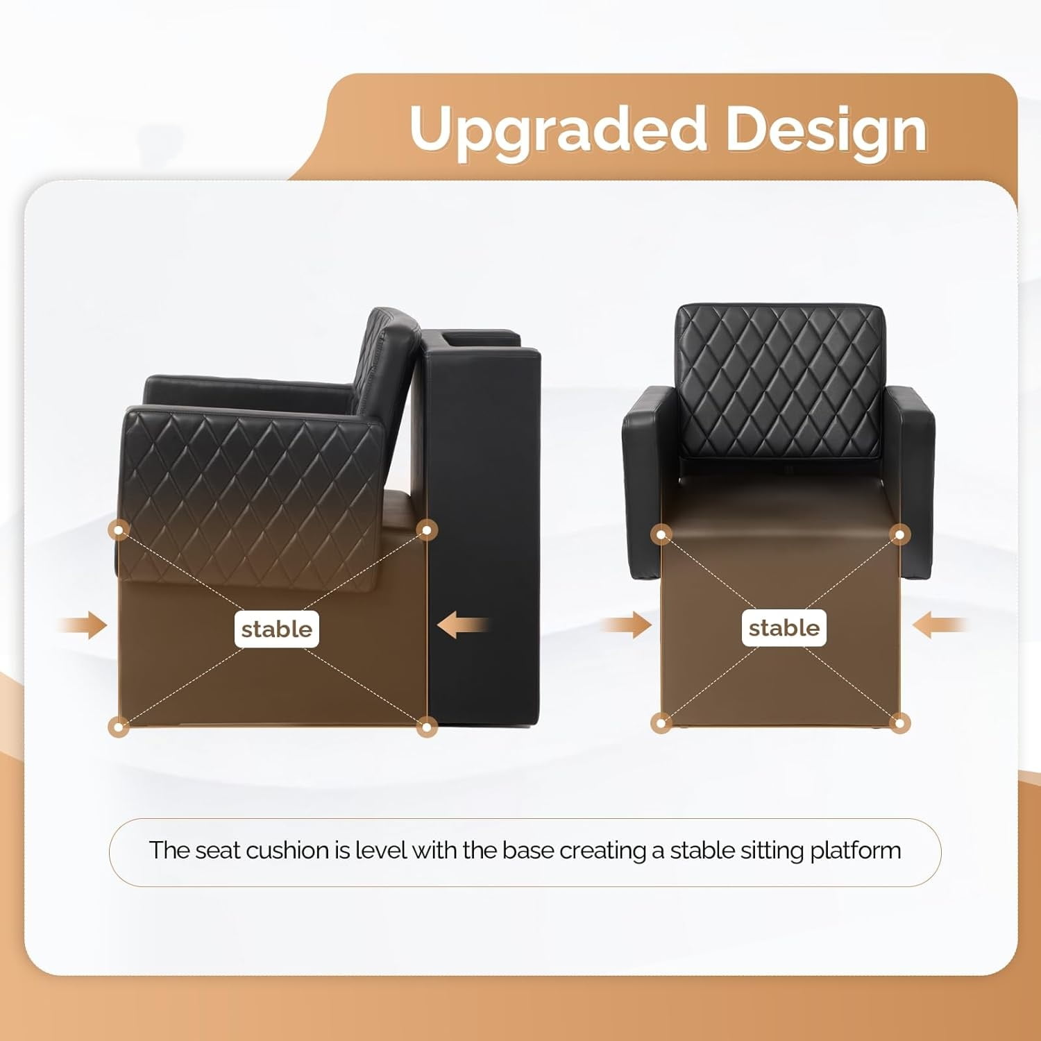 Ktaxon Dryer Chairs for Salon, Professional Hair Dryer Chair Fit for Hooded Dryer, Extra Wide Seat, Beauty Salon Barbershop Furniture, Black
