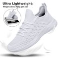 thumbnail image 2 of Feetsit Men's Walking Shoes Lightweight Breathable Mesh Slip On Sneakers Non-Slip Running Shoes for Work Gym Travel All-Day Standing, 2 of 6