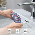 thumbnail image 3 of Fotbe daisy Skull red flower Pattern Premium Towels , (27.5x16in) Lightweight and Highly Absorbent Quick Drying Microfiber Towel, Perfect for Daily Use, 3 of 6