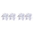 thumbnail image 3 of Injueey 2 uds., 25cm, de nochebuena con purpurina, decoración de flores artificiales Type1 NO1, 3 of 6