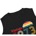 thumbnail image 3 of YI XIANG RAN Vintage 1973 Tank Top Women 50th Birthday T-Shirts Retro 50 Year Old Birthday Gift Shirt Birthday Tee, 3 of 6