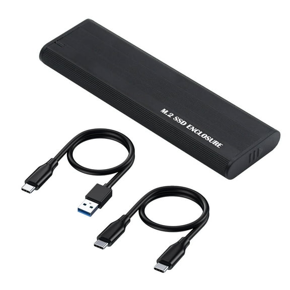 CY USB 3.0 USB-C Type-C to NVME M-key M.2 NGFF SATA SSD External PCBA Case Enclosure RTL9210B Chipset