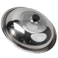 thumbnail image 1 of Cubierta de wok con trípode visible de acero inoxidable, cubierta combinada para verduras, suministros de cocina, 1 of 8