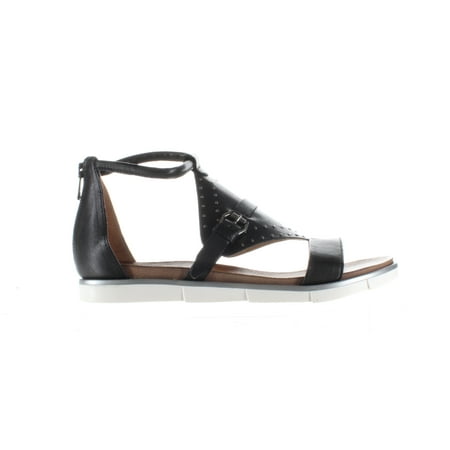 

Miz Mooz Womens Kane Black Ankle Strap Sandals EUR 40