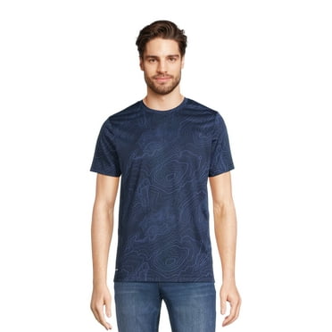 Athletic Works Men’s & Big & Tall Men’s Active Performance Jersey Tee Shirt, Sizes XS-5XL