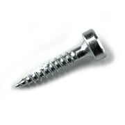Kreg SPS-F075-100 Zinc Pocket Screws, 3/4-Inch, #6 Fine Thread, Pan Head (100 Count)