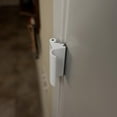 thumbnail image 4 of SHIQI-U 114708 New and Improved Door Reinforcement Lock with Integral Pull – Extra, High Security to Your Home and Prevent Unauthorized Entry – 3 in. Stop, Solid Brass, Matte Black (Single Pack), 4 of 4