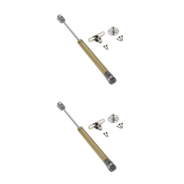kurtrusly Telescopic Rod Strut Support Props for Motorcycle Seat Adjustable and Durable Golden 270mm 2Set