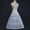 White, variant on RTKFRFLM Girls 3- Skirt Petticoat Kids Crinoline Underskirt for Formal Dress Wedding Gown Puffy Skirt Support Children's Short Underskirt Accessory for Ages 12-16 Years White