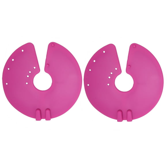 2 almohadillas de electrodos para el pecho para masajeador eléctrico TENS, máquina de fisioterapia, 15,5 cm/6,1 pulgadas