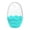 blue, variant on Dualoai Fillable Easter Egg Easter Basket Fillers for Wedding Easter Hunt DIY Crafts red