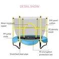 thumbnail image 5 of WARMOUNTS 60" Trampoline for Kids - 5ft Outdoor & Indoor Mini Toddler Trampoline, 5 of 9