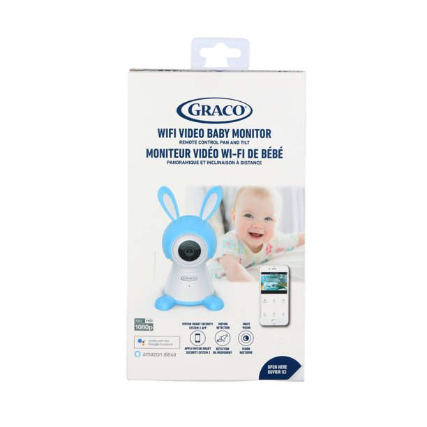 Graco Wifi Baby Monitor With 1080p Camera Night Vision Motion Detection Walmart Com Walmart Com