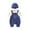 Blue, variant on MZXELPRJD Baby Bodysuit Baby Girls Cartoon Girls Clothing Set Chick Hooded Thick Romper Boys Matching Sets Toddler Boy Sets 3t Girls Clothes 5t Outfits