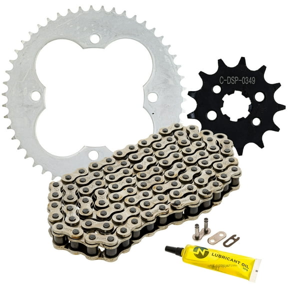 Niche Sprocket Chain Set for Honda TRX90 X 2X4 13/50 Tooth 428 Front Rear Kit MK1013137
