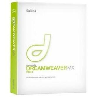 Adobe Dreamweaver MX 2004, Complete Product, 1 User, Standard