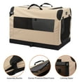 thumbnail image 4 of X-ZONE PET Foldable, Sturdy and Durable and Soft Dog Crate Pet Kennels with 3-Door for Dogs and Cats for Indoor&Outdoor Use in Multiple Sizes, 4 of 5