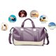 thumbnail image 4 of Estrela Bolsa de deporte para mujer, bolsa de viaje para hombre con caja de zapatos y bolsillo húmedo, bolso de hombro para fin de semana, bolso de mano, bolsa de fitness impermeable para mujer, 4 of 5
