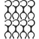 thumbnail image 4 of 8 piezas de esposas de alpinista con forma de clip y guía de manguera para bastón de senderismo (negro), 4 of 6