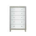 thumbnail image 3 of Miekor Furniture Sliverfluff Mirrored & Champagne Finish Chest 06778, 3 of 5