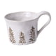 thumbnail image 3 of 1 pieza de vajilla navideña, regalo de Navidad, colección redonda decorativa en relieve Taza blanca, 3 of 9