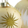 thumbnail image 2 of Martha Stewart Holiday Ball Ornament 4 Piece Set in Gold, 2 of 4