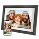 thumbnail image 1 of Frameo Digital Picture Frame 10.1Inch 32GB Smart WiFi Digital Photo Frame with 1280x800 IPS HD Touch Screen For Family Gift, 1 of 5