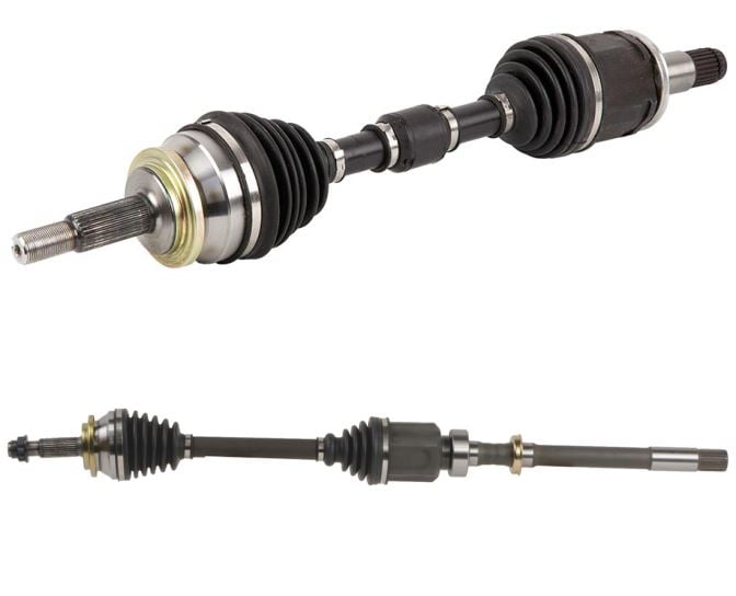 New Front Complete CV Axle Shaft Assembly LH RH Kit Pair for Rav4 2.4L 2.5L 4WD
