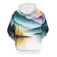 thumbnail image 3 of Nature Forest 3d Sweatshirts Hoodie Fashion Casual Personality Men's Women Street Hoodie Pullovers Long Sleeve Comfortable Top, 3 of 6