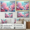 thumbnail image 4 of Designart "Gorgonacea'S Coral Realm" Coastal Coral Under Water Floater Framed Canvas Art Print, 4 of 5