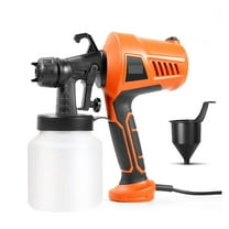 500W Household Paint Sprayer 800ML Wireless Spray Gun With Paint Pot Flow Control for Furniture/Walls/Fences/Cars ,Good Helper
