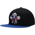 thumbnail image 3 of Men's Mitchell & Ness Black/Royal Philadelphia 76ers Side Core 2.0 Snapback Hat, 3 of 5
