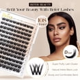 thumbnail image 2 of Eyelash Clusters BEFER Lash, 108 unidades, rizo 3D de 10 a 16 mm, 2 of 6