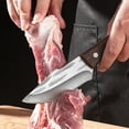 thumbnail image 6 of Li HB Store Handle Meat Knife Hand Steak Knife Cut Meat Dinner Knife Lamb Chops Special Knife Stainless Steel Household Fruit Knife,Knives,A, 6 of 9