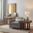 thumbnail image 6 of Michael Amini Brooklyn Walk Wood End Table in Burnt Umber Brown, 6 of 6