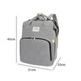 thumbnail image 6 of Awmazing Baby Convertible Baby Diaper Bag - Multi-Purpose Travel Baby Bag Bassinet & Changing Pad, 6 of 8