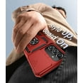thumbnail image 6 of for Galaxy A55 5G Case, Samsung A55 5G Case with Camera Cover & 360° Kickstand Ring with Tempered Glass Screen Protector, Military Grade Shockproof Protective for A55 5G Phone Case Red, 6 of 14